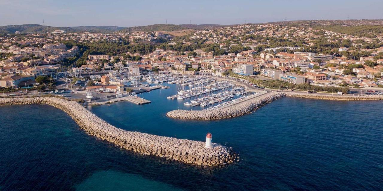 *Tiny Jungle* / Plage, Port Et Commerces A Pied Sausset-les-Pins Dış mekan fotoğraf